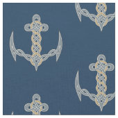 Keltischer Anker 1 Muster Stoff (Nahaufnahme)