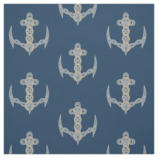 Keltischer Anker 1 Muster Stoff (Muster)