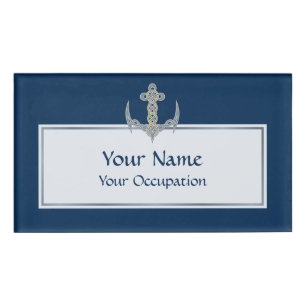Keltischer Anker 1 Namenschild