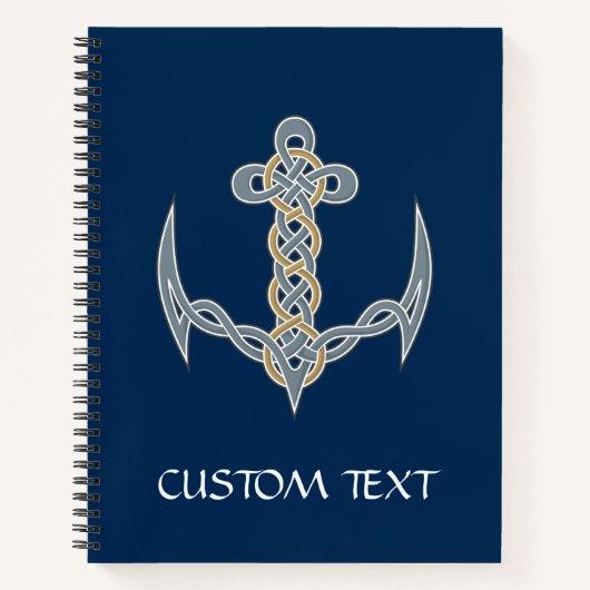 Keltischer Anker 1 Notizblock (Vorderseite)