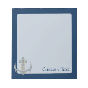 Keltischer Anker 1 Notizblock