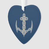 Keltischer Anker 1 Ornament (Vorderseite)