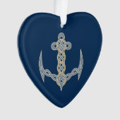 Keltischer Anker 1 Ornament (Vorderseite)