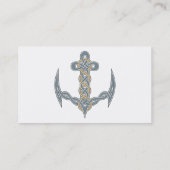 Keltischer Anker 1 Visitenkarte (Rückseite)