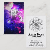 *~* keltischer aztekischer Stammes- Boho Visitenkarte (Vorne/Hinten)