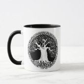 Keltischer Baum (2-sided) Tasse (Links)