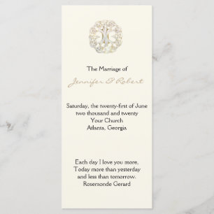 Keltischer Baum des Leben-Goldhochzeits-Programms Programm