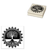 Keltischer Baum des Lebens Gummistempel (Stempel)