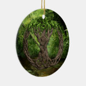 Keltischer Baum des Lebens Keramikornament (Rechts)