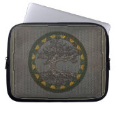 Keltischer Baum des Lebens Laptopschutzhülle (Vorderseite)