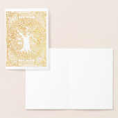 Keltischer Baum des Lebens (Leere im Inneren) Folienkarte (Anzeige)