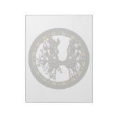 Keltischer Baum des Lebens Notizblock (Rotiert)