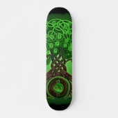 Keltischer Baum des Lebens Skateboard (Vorne)