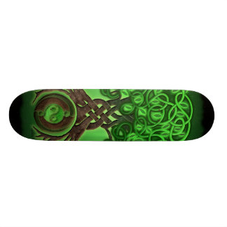 Keltischer Baum des Lebens Skateboard