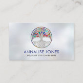 Keltischer Baum des Lebens - Yggdrasil - Perle und Visitenkarte (Vorderseite)