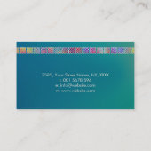 Keltischer Baum des Lebens - Yggdrasil - Perle und Visitenkarte (Rückseite)