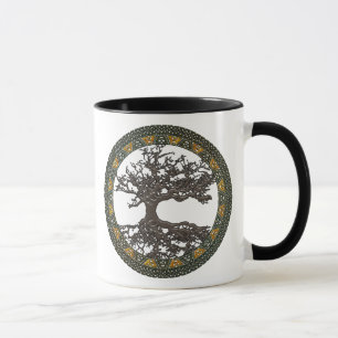 Keltischer Baum des Lebens [Yggdrasil] Tasse