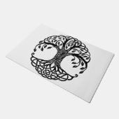 Keltischer Baum Fußmatte (Schrägansicht)