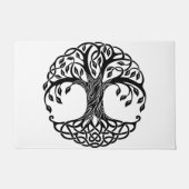 Keltischer Baum Fußmatte (Vorderseite)