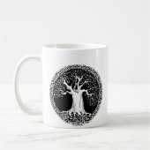 Keltischer Baum Kaffeetasse (Links)
