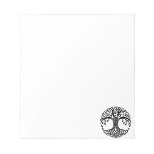 Keltischer Baum Notizblock