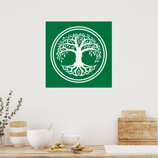 Keltischer Baum Poster (Küche)