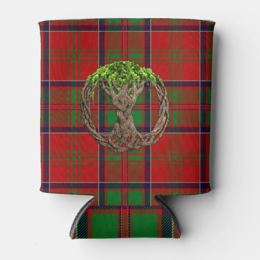 Keltischer Baum und Clan MacDonald von Glencoe Dosenkühler (Vorderseite)