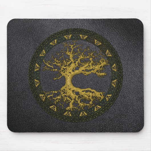 Keltischer Baum [Yggdrasil][alt] Mousepad (Vorne)
