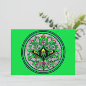 keltischer Cartouche (Stehend Vorderseite)