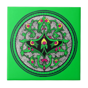 Keltischer Cartouche Fliese
