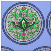 keltischer Cartouche Stoff (Nahaufnahme)