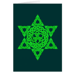 Keltischer Davidsstern Karten