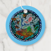 Keltischer Drache Geschenkanhänger (Vorderseite)