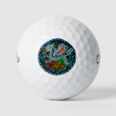 Keltischer Drache Golfball (Vorderseite)