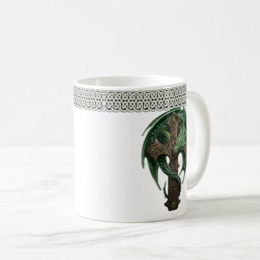 Keltischer Drache, Kaffeetasse (VorderseiteRechts)