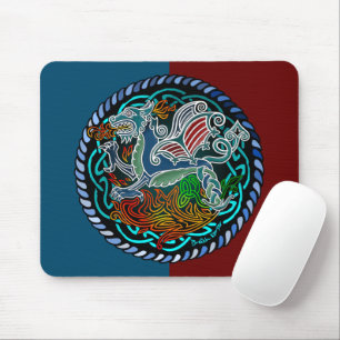 Keltischer Drache Mousepad