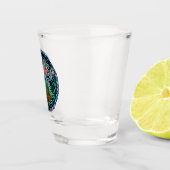 Keltischer Drache Schnapsglas (Rechts)