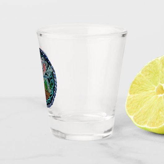 Keltischer Drache Schnapsglas (Rechts)