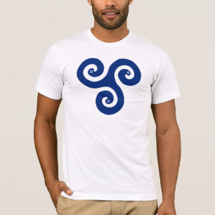 Keltischer dreifacher gewundener T - Shirt