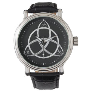 Keltischer Dreiheits-Knoten Armbanduhr