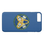 Keltischer Dreiheits-Knoten Case-Mate iPhone Hülle (Rückseite (Horizontal))