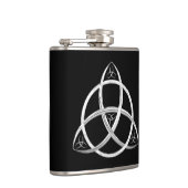 Keltischer Dreiheits-Knoten Flachmann (Rechts)