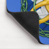 Keltischer Dreiheits-Knoten Mousepad (Ecke)
