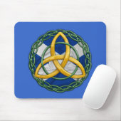 Keltischer Dreiheits-Knoten Mousepad (Mit Mouse)