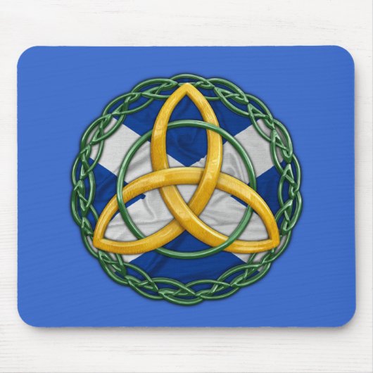 Keltischer Dreiheits-Knoten Mousepad (Vorne)