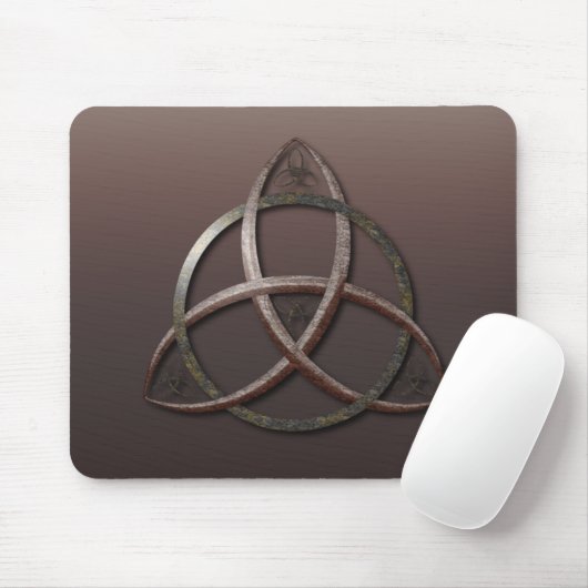 Keltischer Dreiheits-Knoten Mousepad (Mit Mouse)