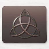Keltischer Dreiheits-Knoten Mousepad (Vorne)