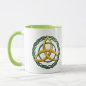 Keltischer Dreiheits-Knoten Tasse (Links)