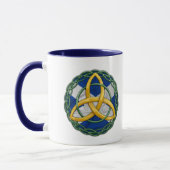 Keltischer Dreiheits-Knoten Tasse (Links)