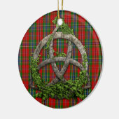 Keltischer Dreiheits-Knoten und Clan MacLean von Keramik Ornament (Links)